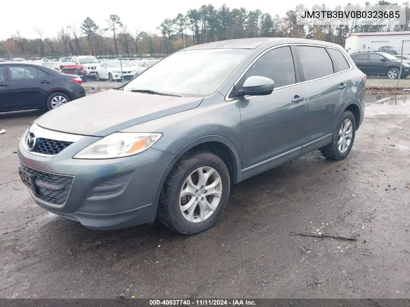 2011 Mazda Cx-9 Sport VIN: JM3TB3BV0B0323685 Lot: 40837740