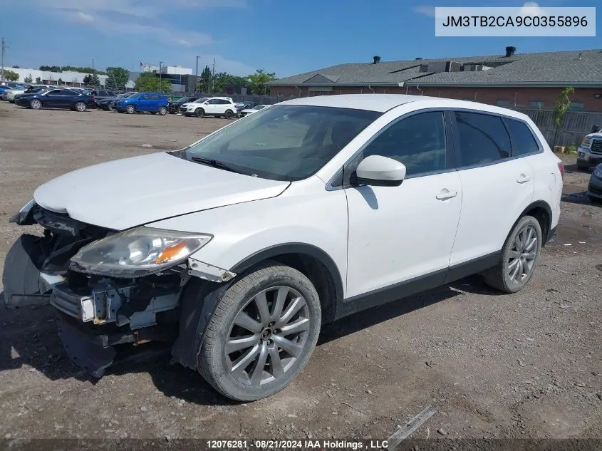 2012 Mazda Cx-9 VIN: JM3TB2CA9C0355896 Lot: 12076281