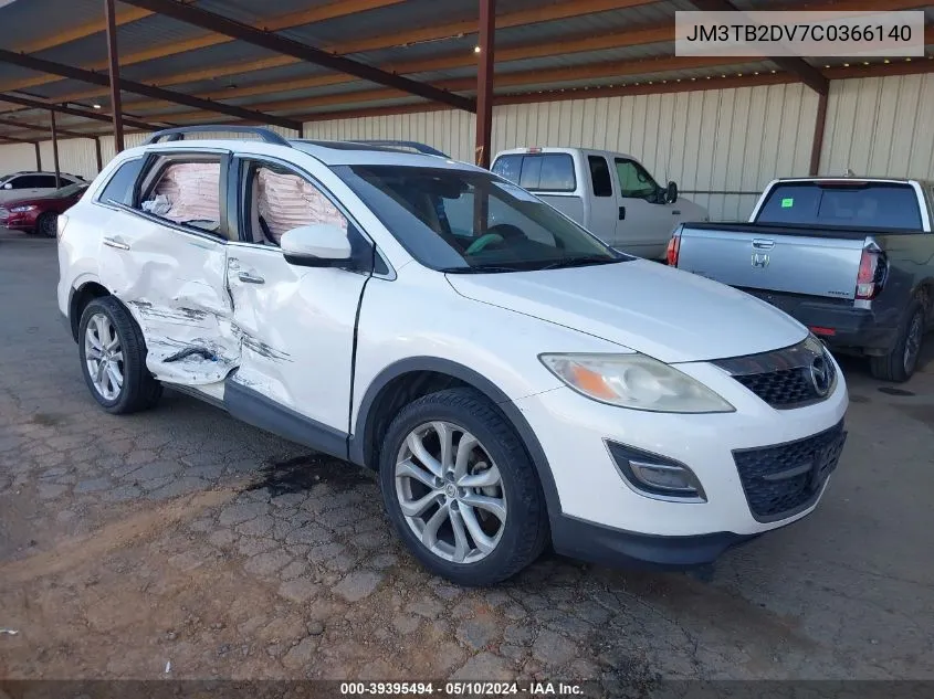 2012 Mazda Cx-9 Grand Touring VIN: JM3TB2DV7C0366140 Lot: 39395494