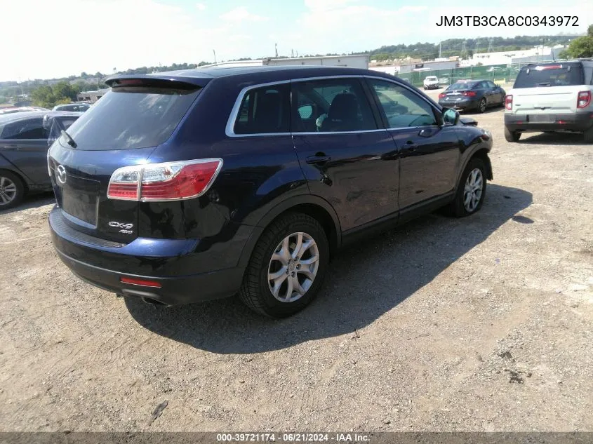 JM3TB3CA8C0343972 2012 Mazda Cx-9 Touring