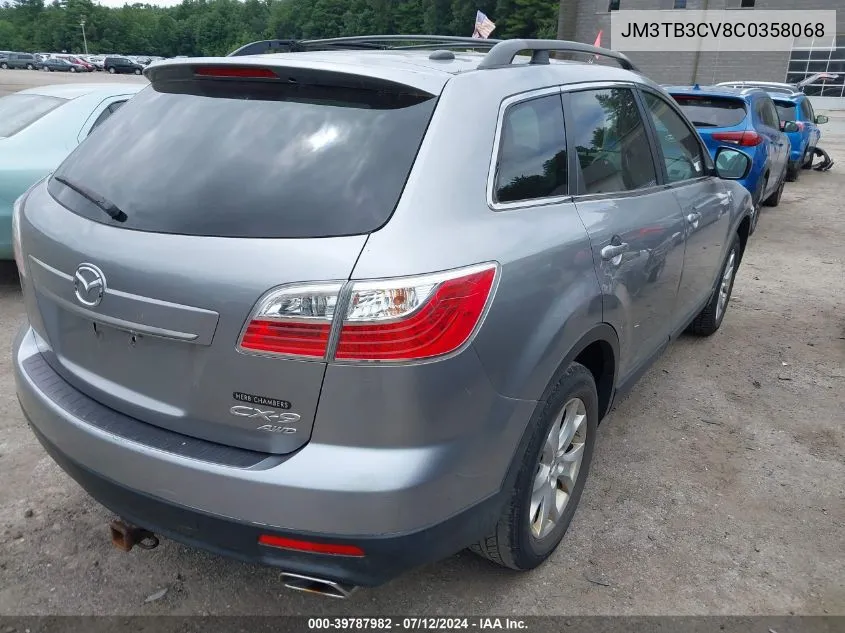 JM3TB3CV8C0358068 2012 Mazda Cx-9 Touring