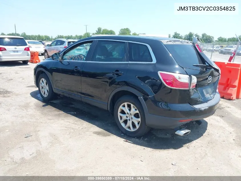 JM3TB3CV2C0354825 2012 Mazda Cx-9 Touring