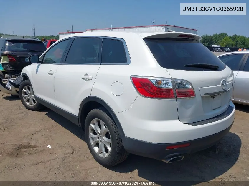 JM3TB3CV1C0365928 2012 Mazda Cx-9 Touring