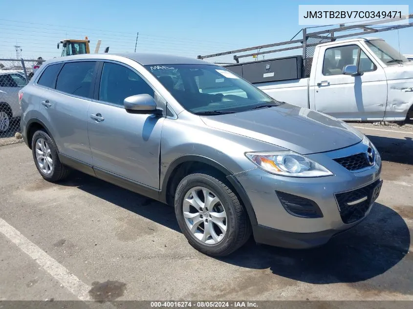 2012 Mazda Cx-9 Sport VIN: JM3TB2BV7C0349471 Lot: 40016274