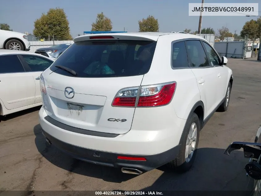 2012 Mazda Cx-9 Sport VIN: JM3TB2BV6C0348991 Lot: 40236724