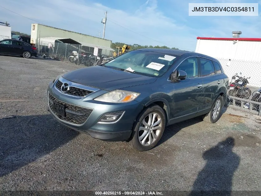 2012 Mazda Cx-9 VIN: JM3TB3DV4C0354811 Lot: 40250215