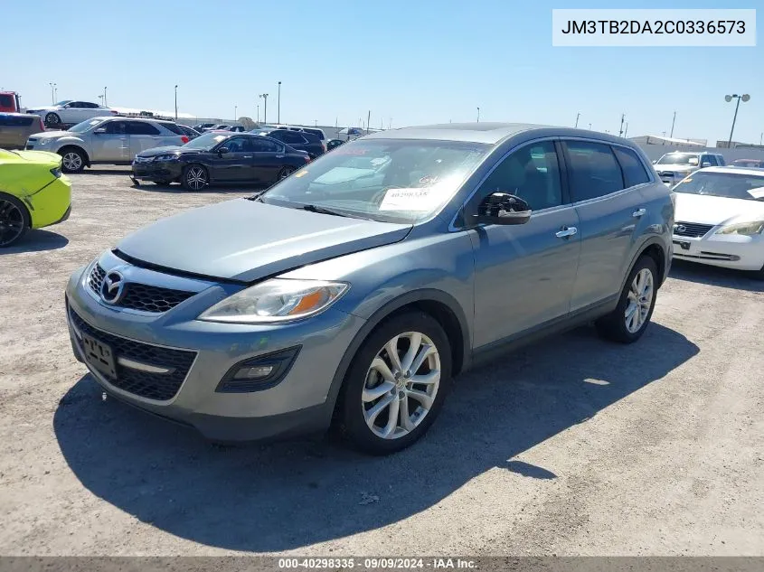 2012 Mazda Cx-9 Grand Touring VIN: JM3TB2DA2C0336573 Lot: 40298335