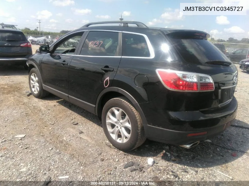 JM3TB3CV1C0345727 2012 Mazda Cx-9 Touring