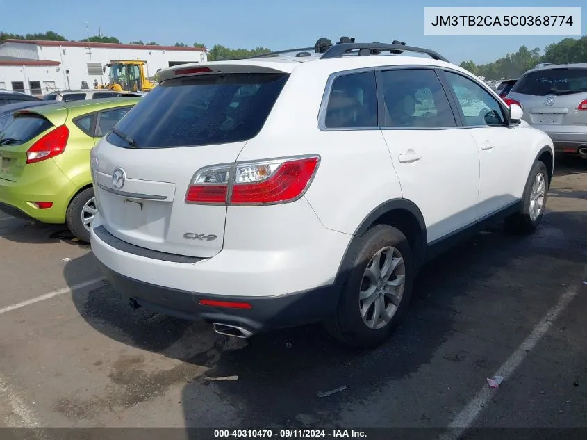 JM3TB2CA5C0368774 2012 Mazda Cx-9 Touring