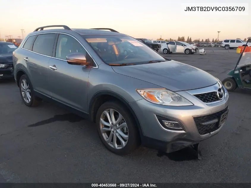 2012 Mazda Cx-9 Grand Touring VIN: JM3TB2DV9C0356709 Lot: 40453568