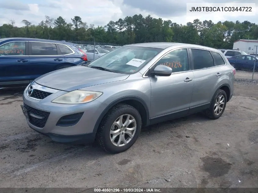 JM3TB3CA1C0344722 2012 Mazda Cx-9 Touring