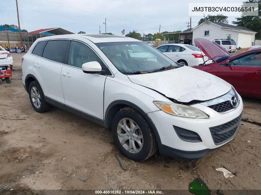 2012 Mazda Cx-9 Touring VIN: JM3TB3CV4C0366541 Lot: 40518252