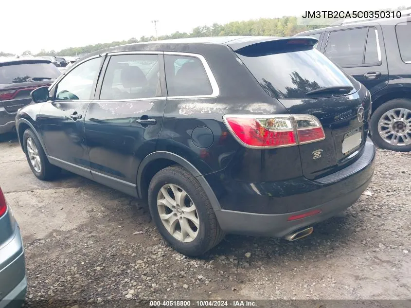 2012 Mazda Cx-9 Touring VIN: JM3TB2CA5C0350310 Lot: 40518800