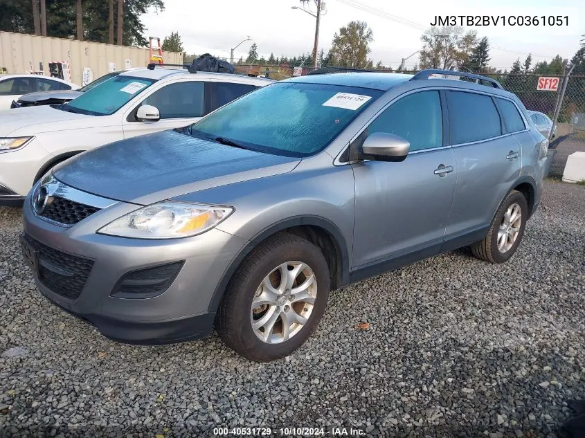 2012 Mazda Cx-9 Sport VIN: JM3TB2BV1C0361051 Lot: 40531729