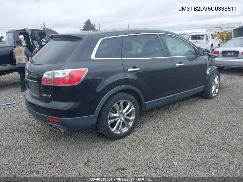 2012 Mazda Cx-9 Grand Touring VIN: JM3TB2DV5C0333511 Lot: 40539357