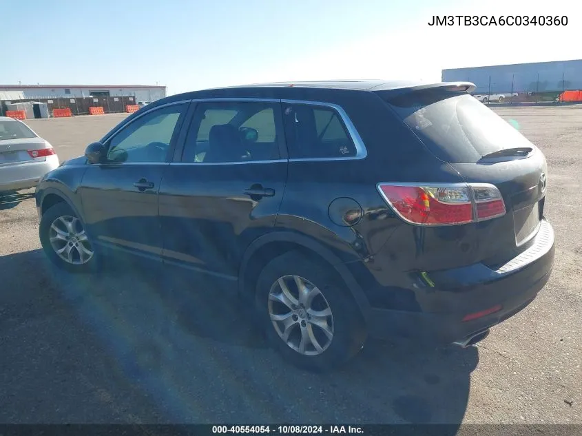 JM3TB3CA6C0340360 2012 Mazda Cx-9 Touring