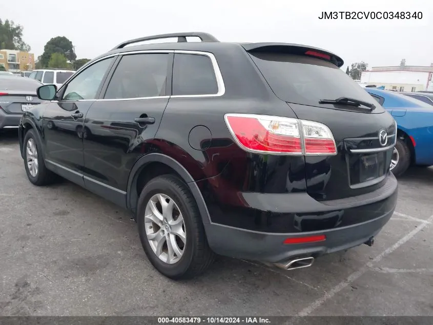 JM3TB2CV0C0348340 2012 Mazda Cx-9 Touring