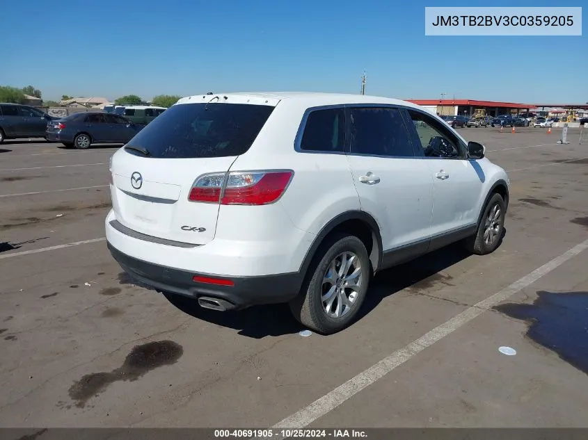 2012 Mazda Cx-9 Sport VIN: JM3TB2BV3C0359205 Lot: 40691905