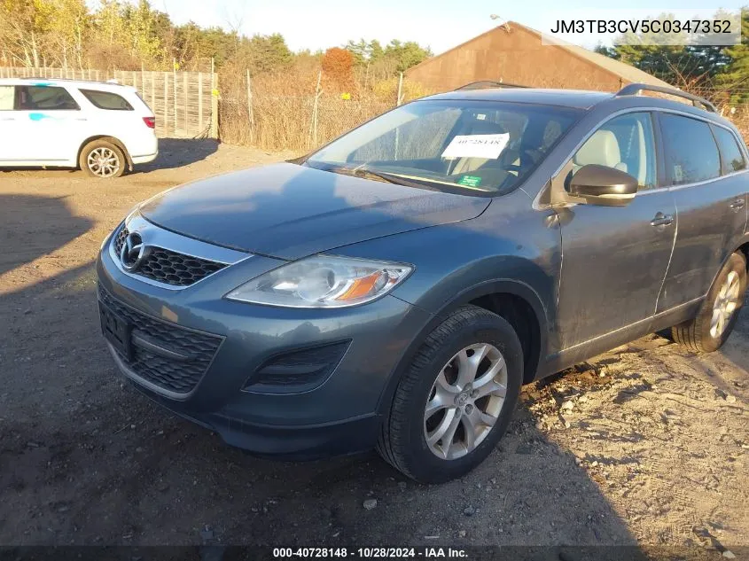 2012 Mazda Cx-9 Touring VIN: JM3TB3CV5C0347352 Lot: 40728148