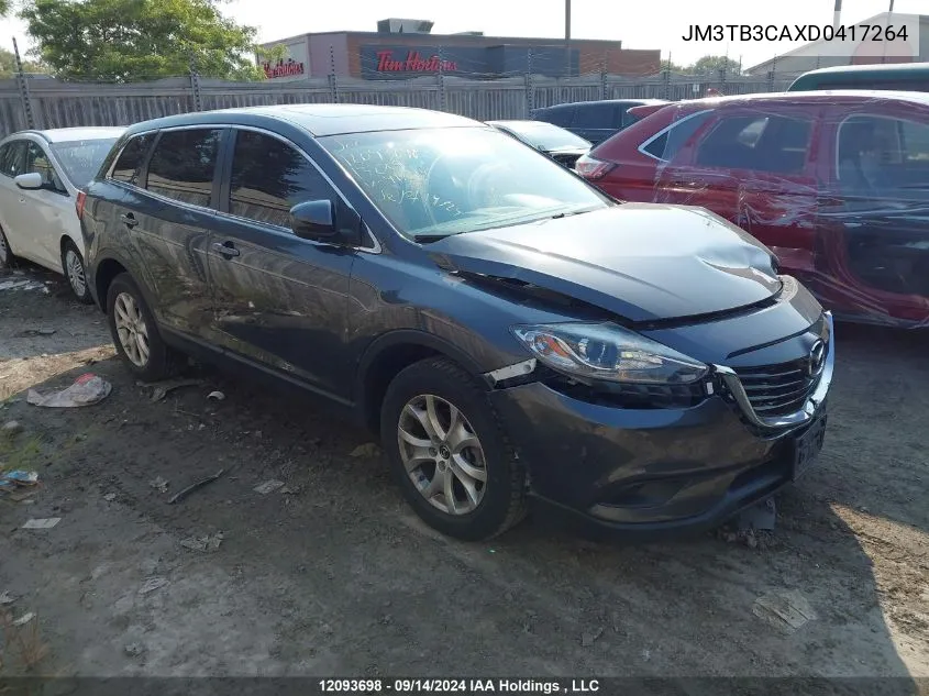 JM3TB3CAXD0417264 2013 Mazda Cx-9 Touring