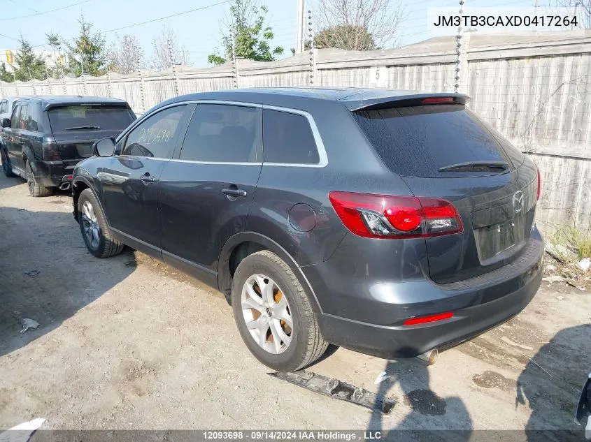 JM3TB3CAXD0417264 2013 Mazda Cx-9 Touring