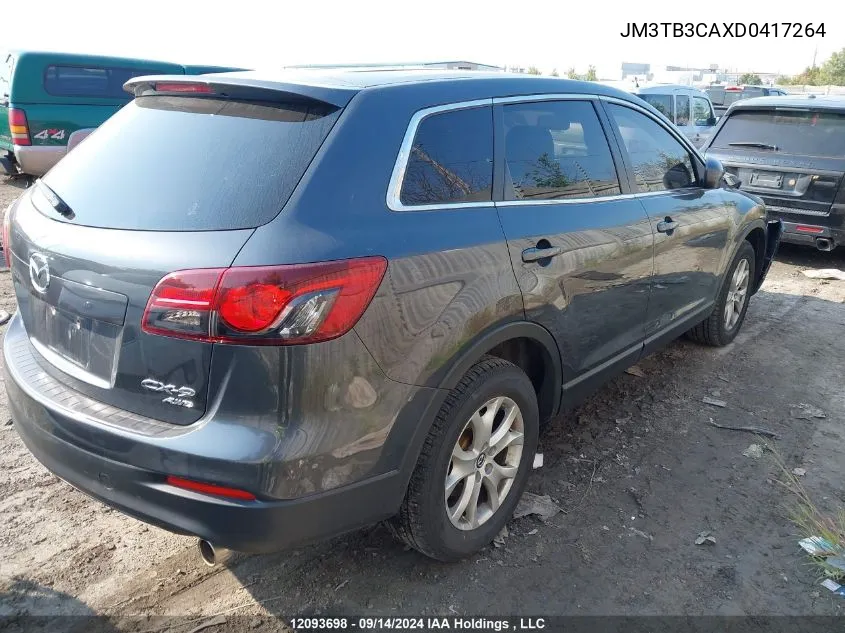 JM3TB3CAXD0417264 2013 Mazda Cx-9 Touring