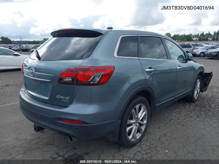 JM3TB3DV8D0401694 2013 Mazda Cx-9 Grand Touring