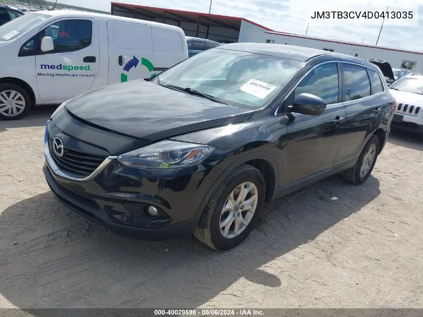 2013 Mazda Cx-9 Touring VIN: JM3TB3CV4D0413035 Lot: 40029598