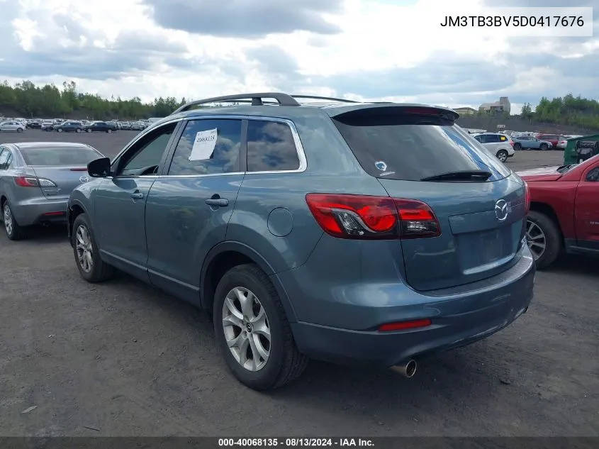 2013 Mazda Cx-9 Sport VIN: JM3TB3BV5D0417676 Lot: 40068135