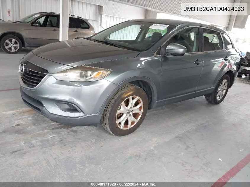 2013 Mazda Cx-9 Touring VIN: JM3TB2CA1D0424033 Lot: 40750264