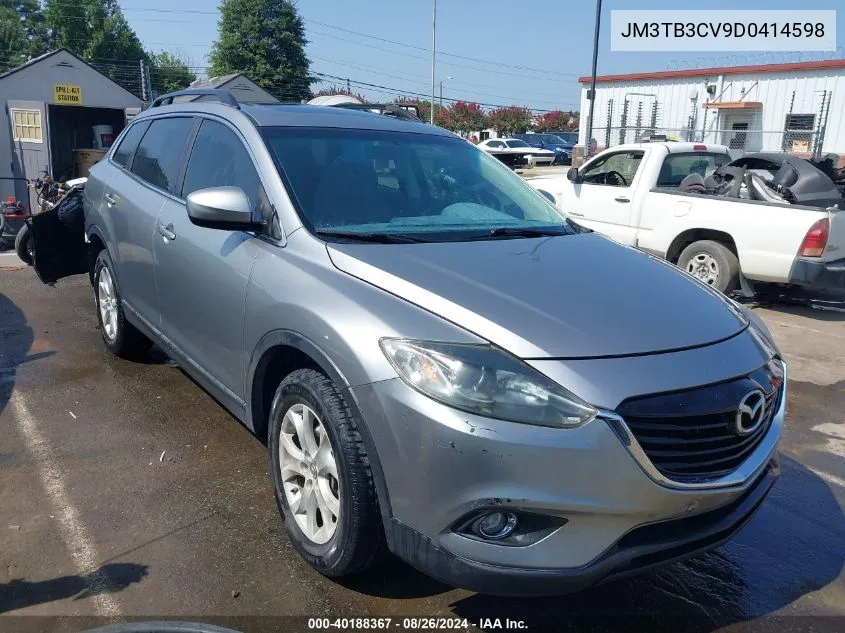 2013 Mazda Cx-9 Touring VIN: JM3TB3CV9D0414598 Lot: 40188367