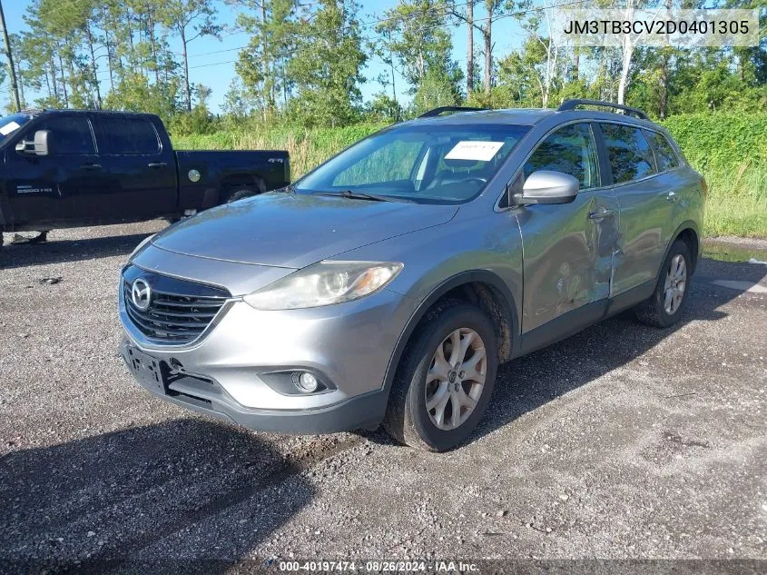 2013 Mazda Cx-9 Touring VIN: JM3TB3CV2D0401305 Lot: 40197474