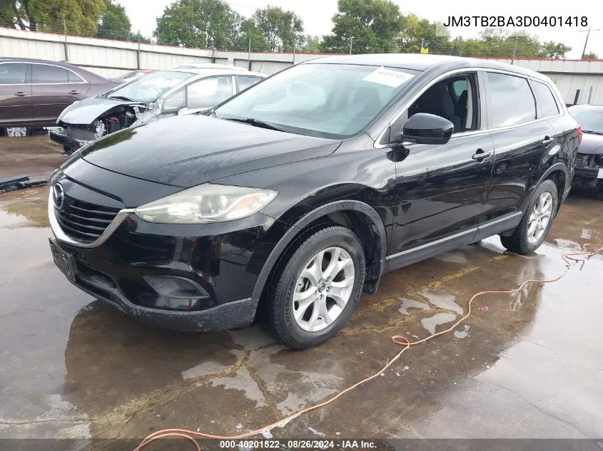 JM3TB2BA3D0401418 2013 Mazda Cx-9 Sport