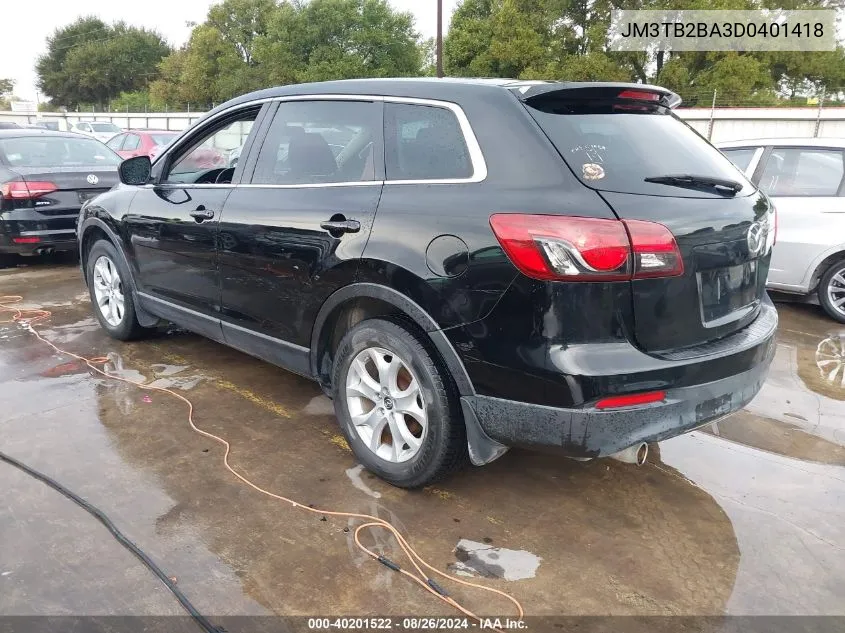 JM3TB2BA3D0401418 2013 Mazda Cx-9 Sport