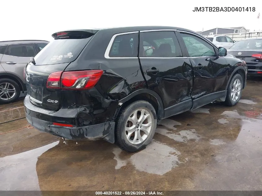 JM3TB2BA3D0401418 2013 Mazda Cx-9 Sport