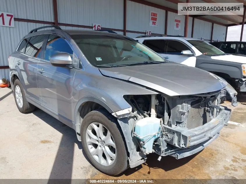 2013 Mazda Cx-9 Sport VIN: JM3TB2BA6D0416494 Lot: 40224684