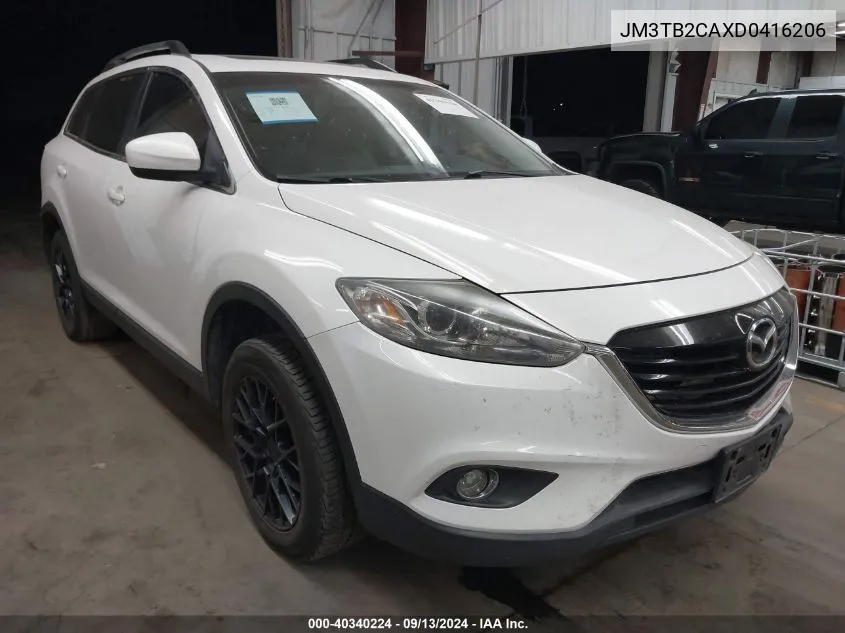 2013 Mazda Cx-9 Touring VIN: JM3TB2CAXD0416206 Lot: 40340224