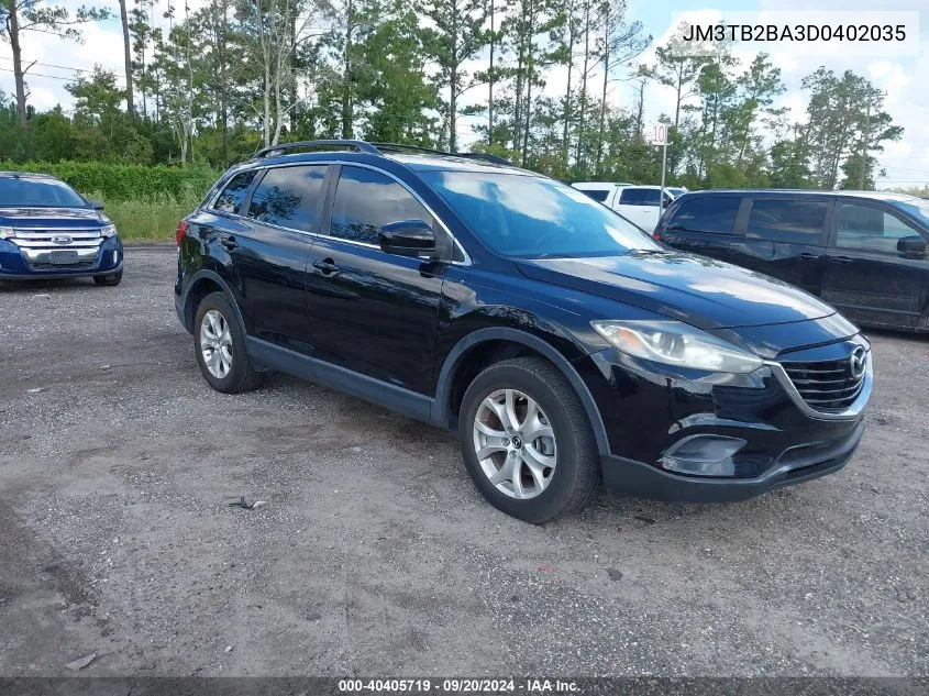 2013 Mazda Cx-9 Sport VIN: JM3TB2BA3D0402035 Lot: 40405719