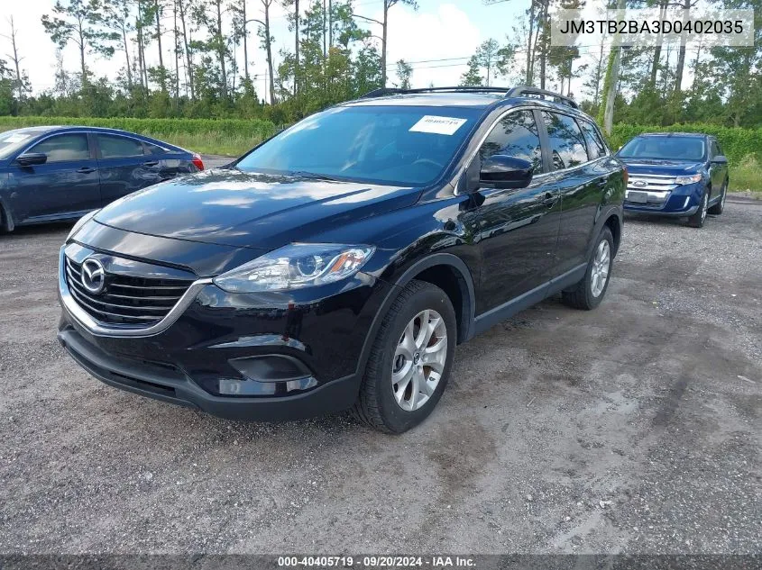 2013 Mazda Cx-9 Sport VIN: JM3TB2BA3D0402035 Lot: 40405719