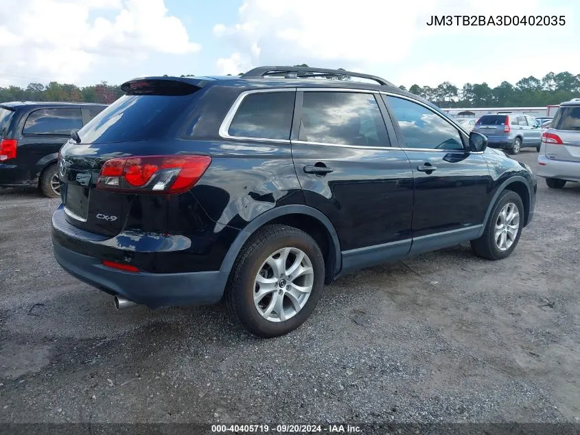 JM3TB2BA3D0402035 2013 Mazda Cx-9 Sport