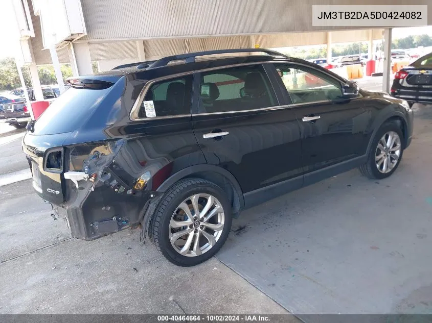 2013 Mazda Cx-9 Grand Touring VIN: JM3TB2DA5D0424082 Lot: 40464664