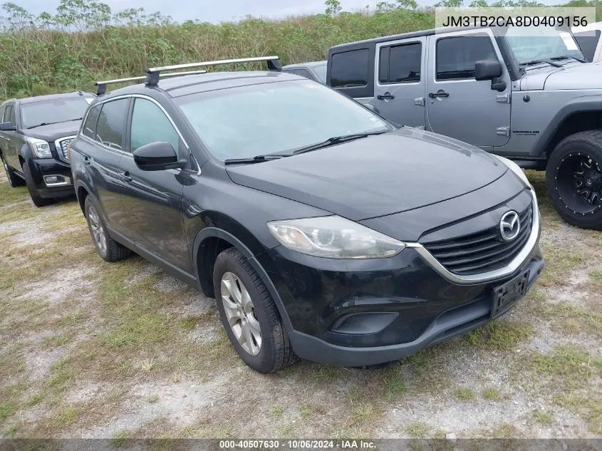 2013 Mazda Cx-9 Touring VIN: JM3TB2CA8D0409156 Lot: 40507630