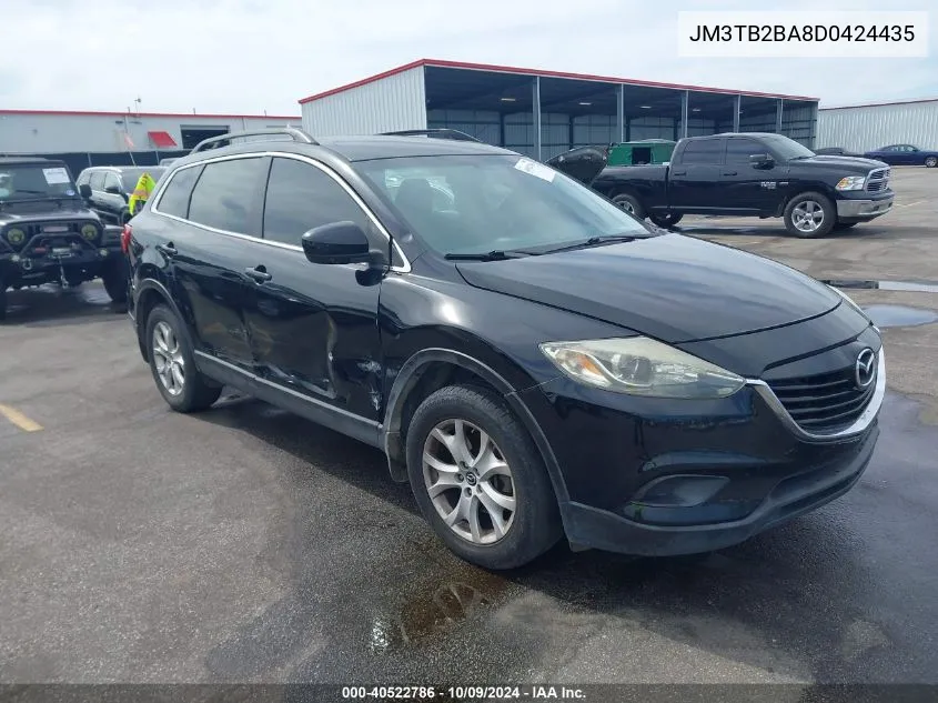 2013 Mazda Cx-9 Sport VIN: JM3TB2BA8D0424435 Lot: 40522786