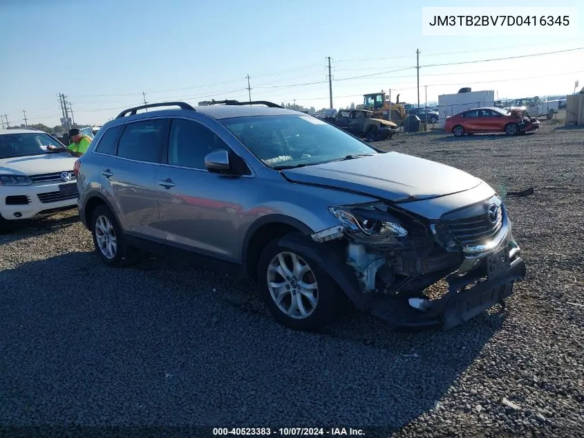 2013 Mazda Cx-9 Sport VIN: JM3TB2BV7D0416345 Lot: 40523383