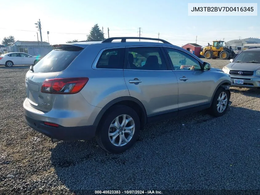 2013 Mazda Cx-9 Sport VIN: JM3TB2BV7D0416345 Lot: 40523383