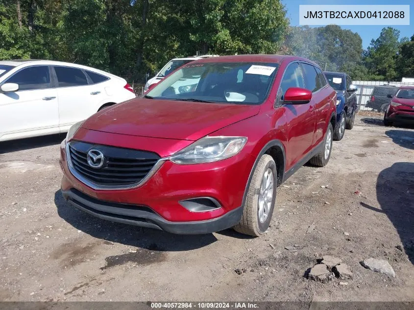 2013 Mazda Cx-9 Touring VIN: JM3TB2CAXD0412088 Lot: 40572984