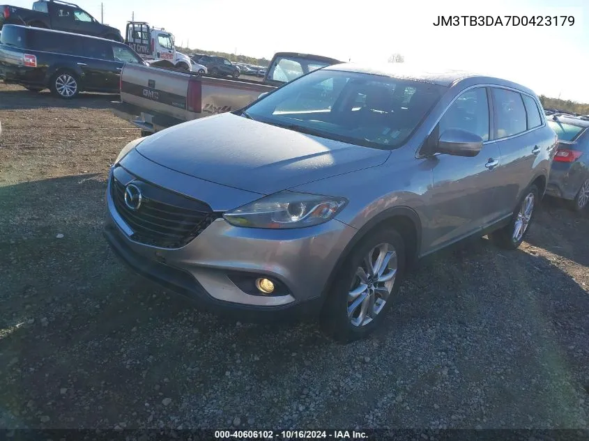 2013 Mazda Cx-9 Grand Touring VIN: JM3TB3DA7D0423179 Lot: 40606102