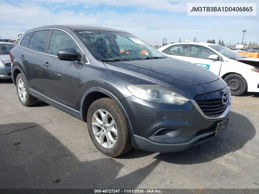 2013 Mazda Cx-9 Sport VIN: JM3TB3BA1D0406865 Lot: 40727247