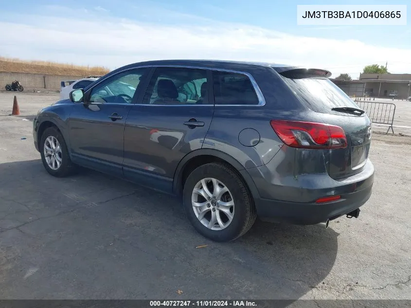 2013 Mazda Cx-9 Sport VIN: JM3TB3BA1D0406865 Lot: 40727247