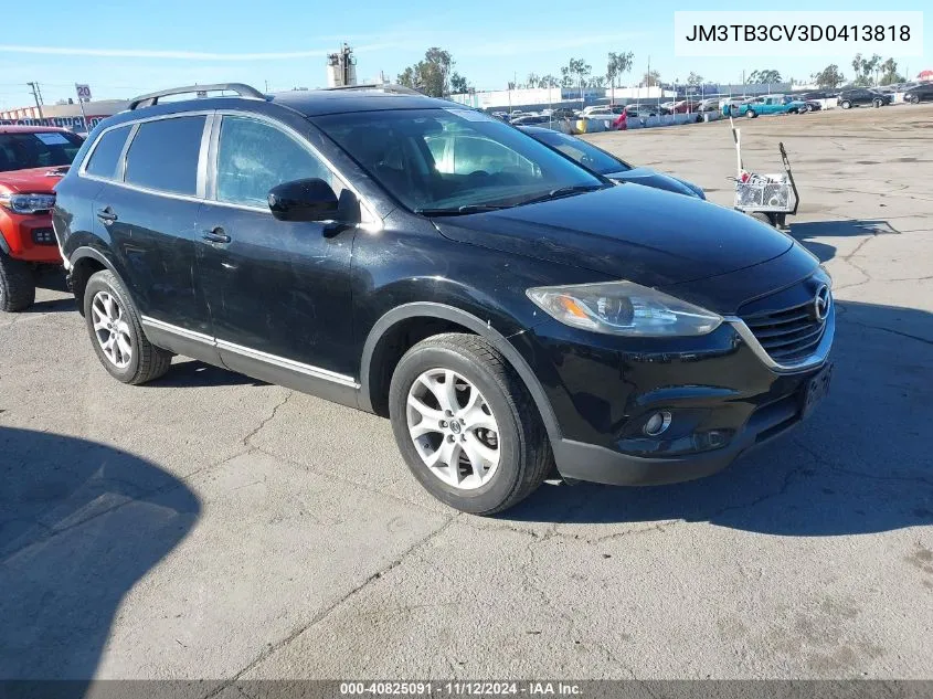 2013 Mazda Cx-9 Touring VIN: JM3TB3CV3D0413818 Lot: 40825091